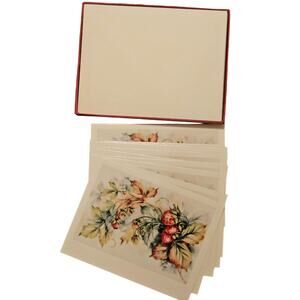 Vintage Note Cards Alice Nash Blackwelder Original Porcelain Painting (Gg80)